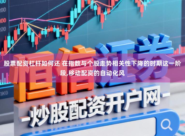 股票配资杠杆如何还 在指数与个股走势相关性下降的时期这一阶段，移动配资的自动化风