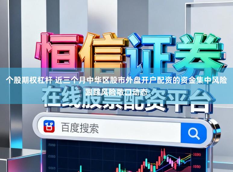 个股期权杠杆 近三个月中华区股市外盘开户配资的资金集中风险跟踪风险敞口动态