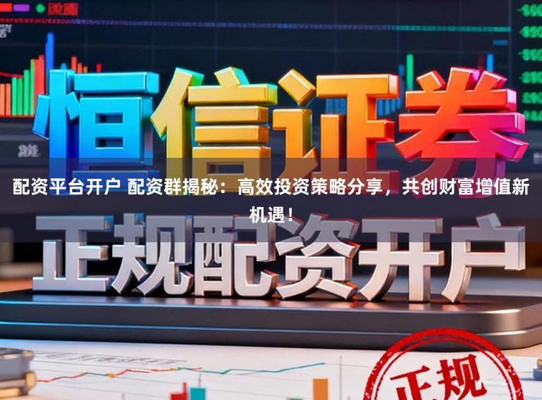 配资平台开户 配资群揭秘：高效投资策略分享，共创财富增值新机遇！